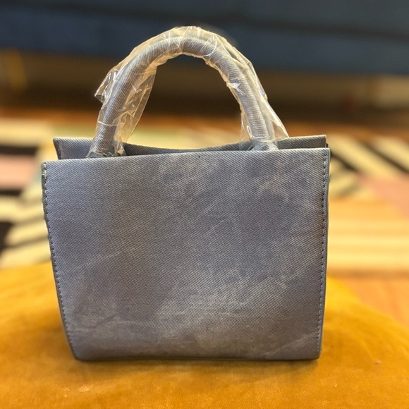 Blue Wax Denim ESR “End Systemic Racism” Handbag by Brandon Blackwood - Picture 9 of 10
